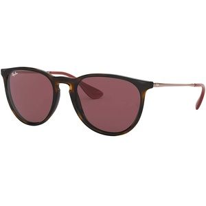 Ray-Ban Women's Rb4171f Erika Asian Fit Round Sunglasses